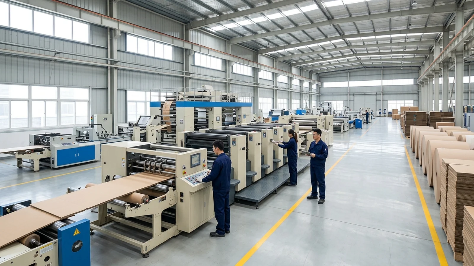 Main packaging production workshop