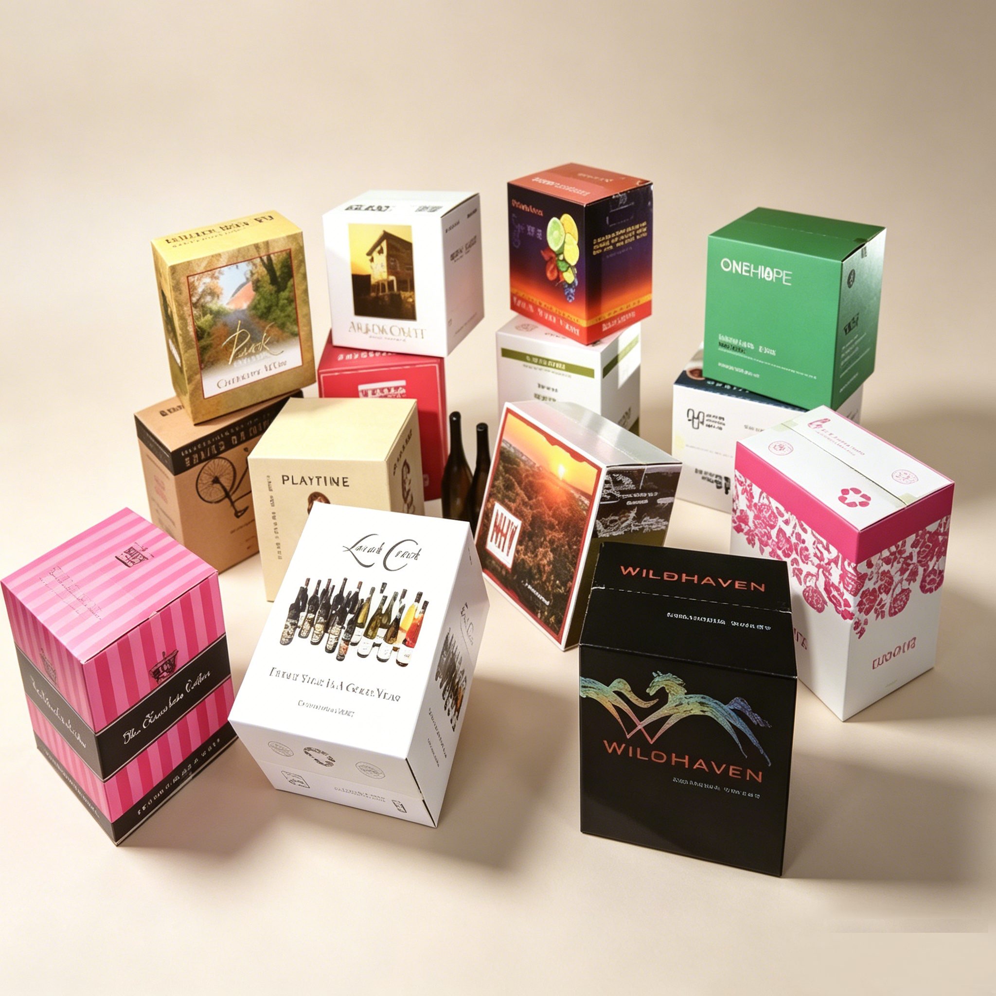 Folding carton showcase