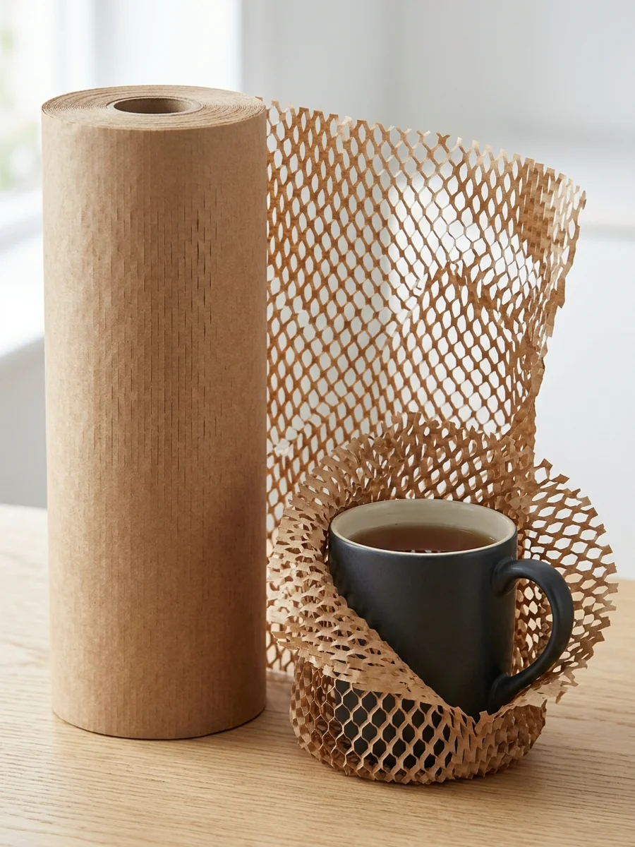 Paper cushioning showcase