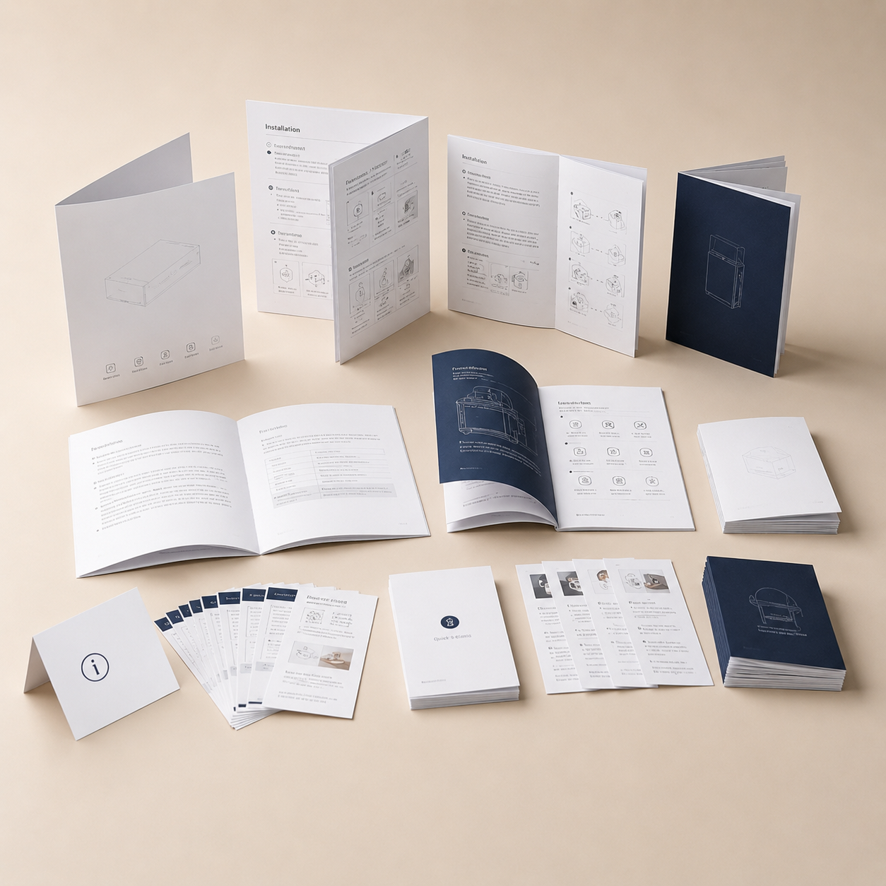 Manuals and printed support